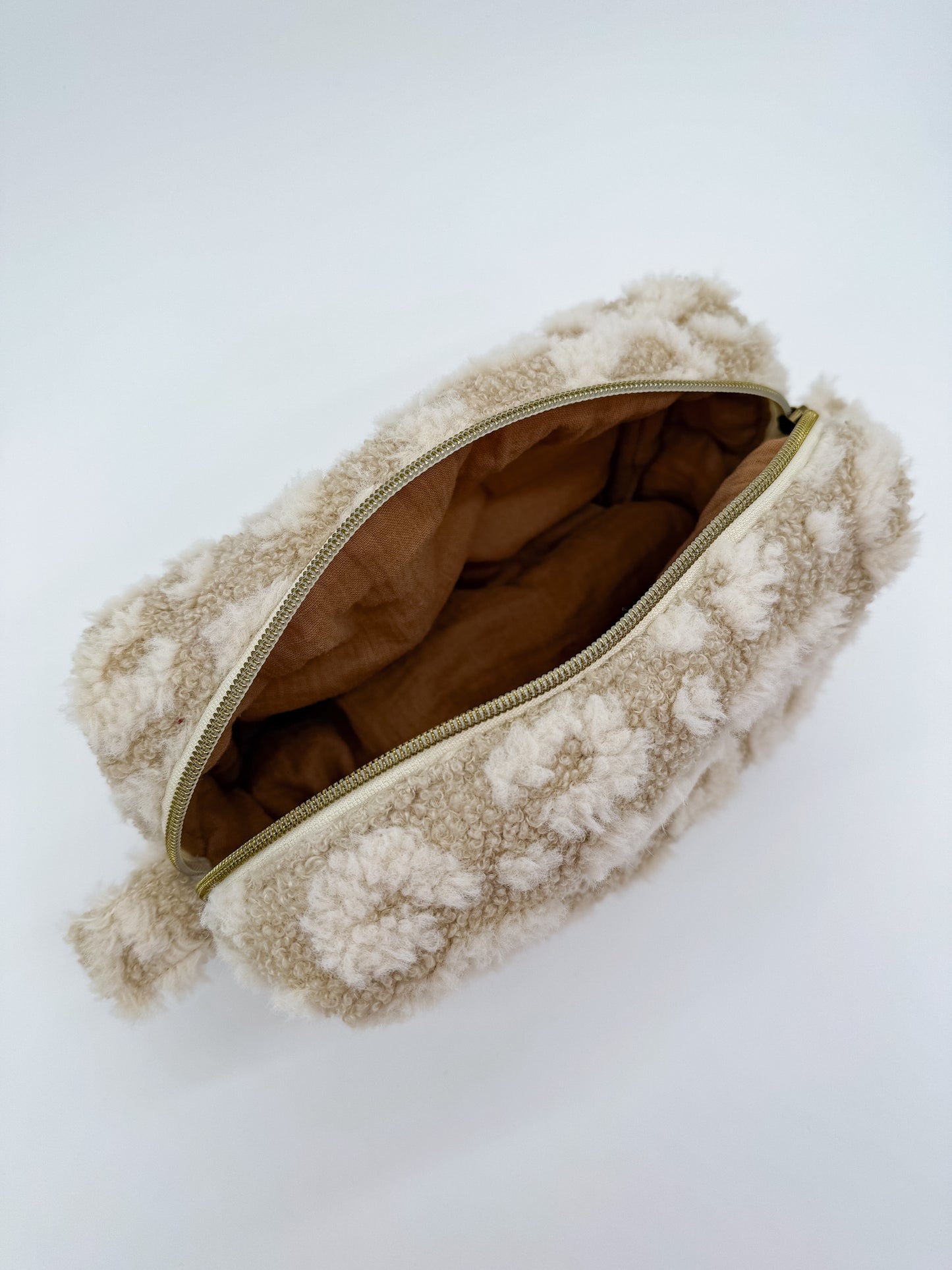 Trousse de maquillage léopard