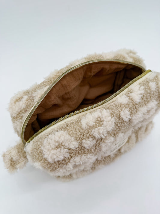 Trousse de maquillage léopard